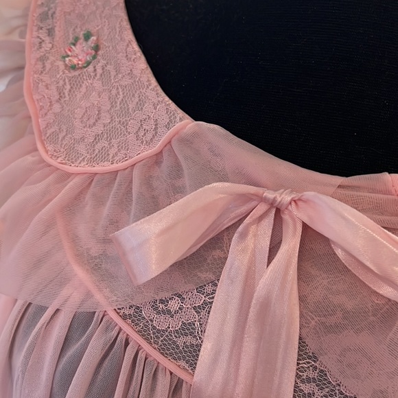 🎀 vintage nighty Barbie pink  B8 - Picture 6 of 7